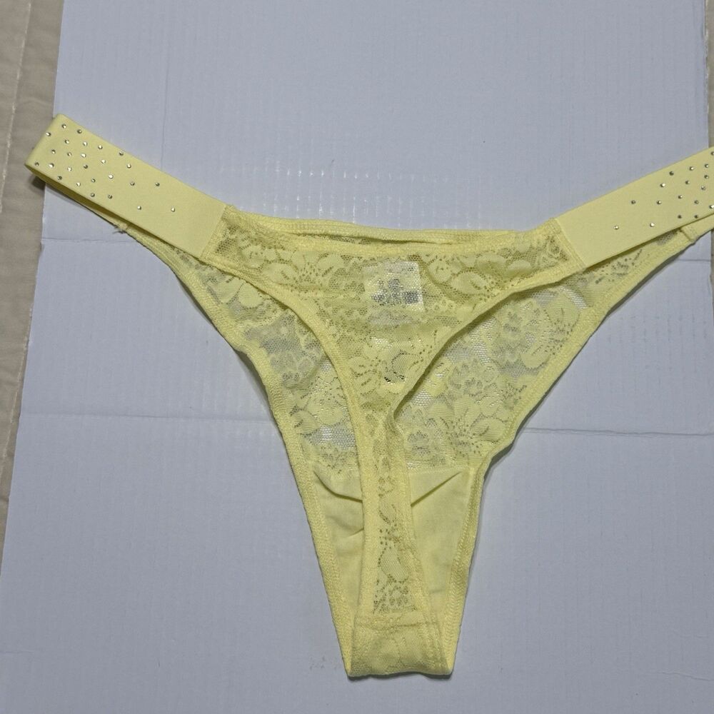 Victorias Secret Panties 4 Pack | PINK | New With Tags | Thong/String | High Leg - Picture 12 of 13